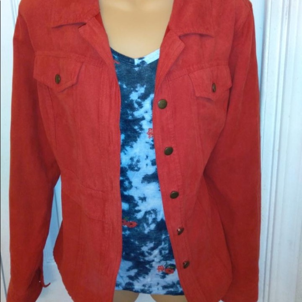 Cato Red Linen jacket